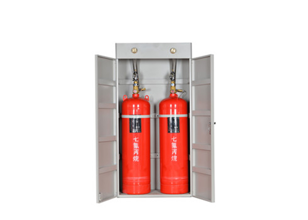 100L双柜式七氟丙烷气体灭火装置